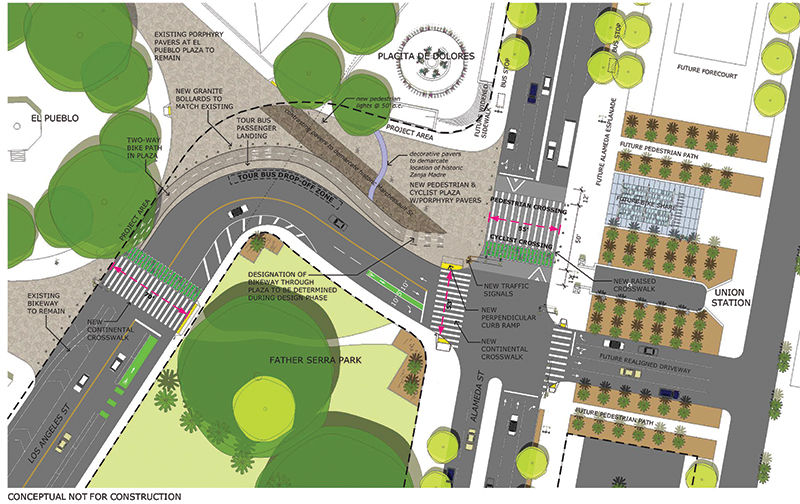 Rancor at El Pueblo Over Street Plan